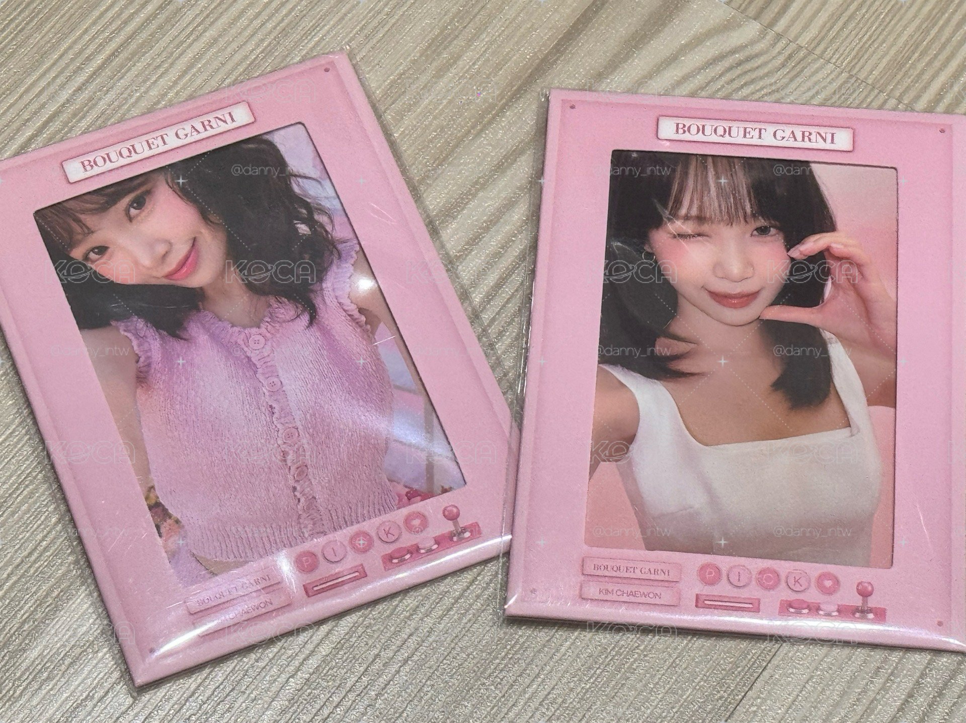 CHAEWON x BOUQUET GARNI 代言卡 