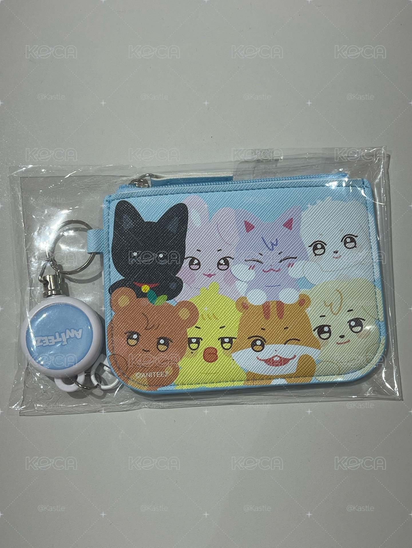 ATEEZ [ANITEEZ IN THE CALLING Official MD] REEL PASS CASE