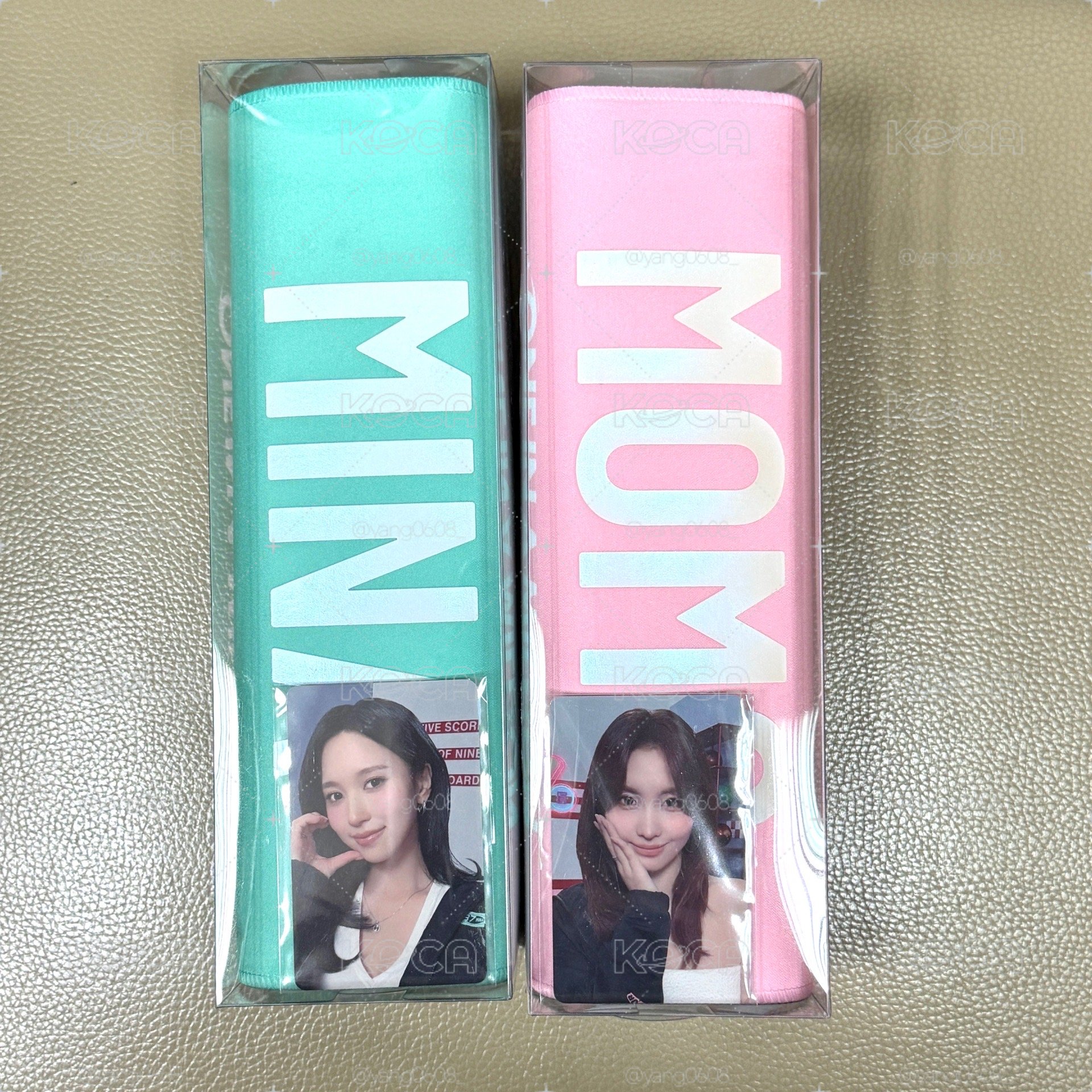新國立手幅含卡 Mina Momo