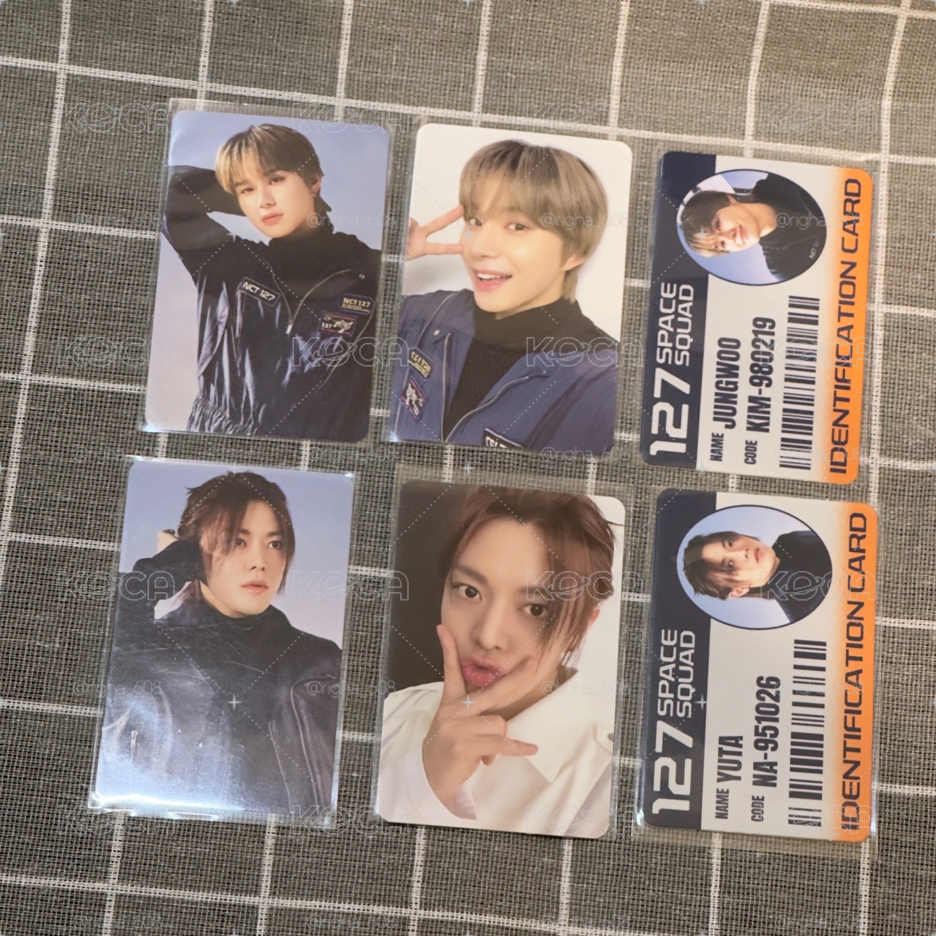 NCT127 2024年曆 個人Set 悠太 廷祐