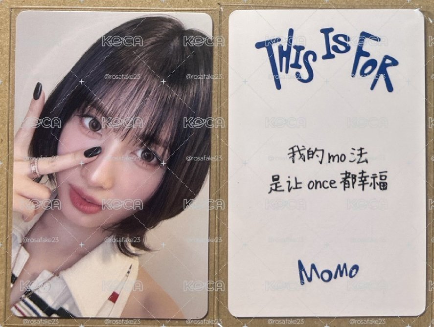 TWICE 比耶桃 我的mo法 是讓once都幸福