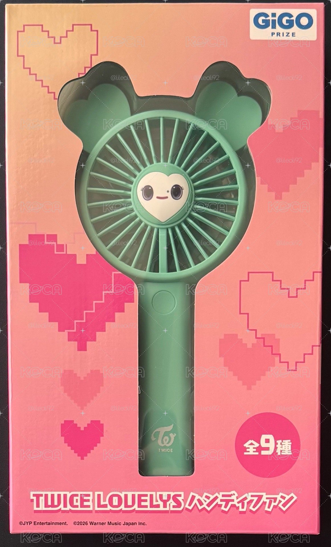 TWICE TWICE GIGO手持風扇 咪VELY