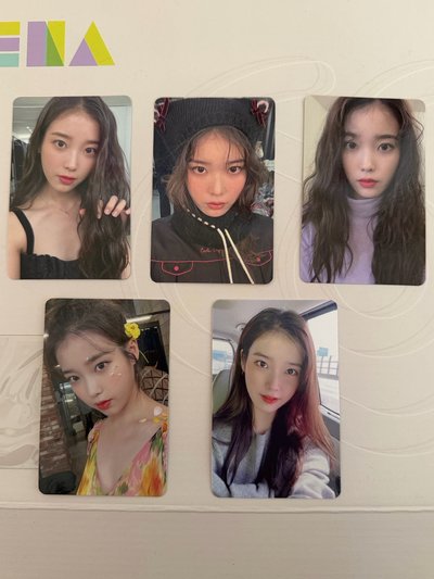 IU 4期會員禮小卡 5張