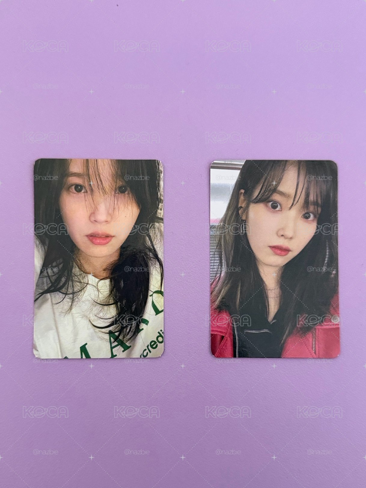 IU 5期會員小卡 2張
