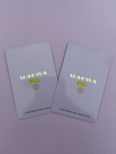 IU 5期會員禮變化小卡 2張