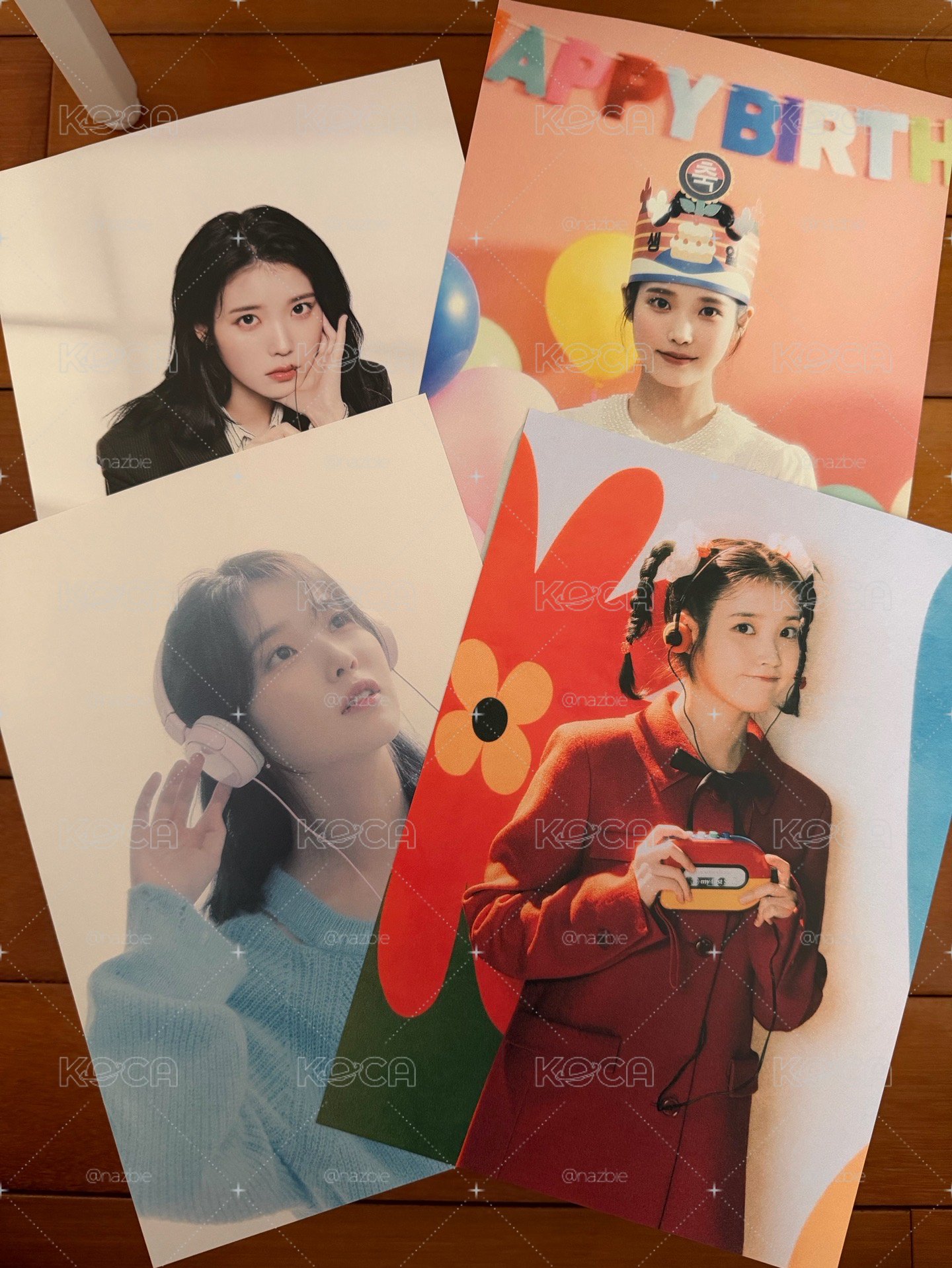 IU 5期會員禮 寫真書&小海報