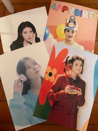 IU 5期會員禮 寫真書&小海報