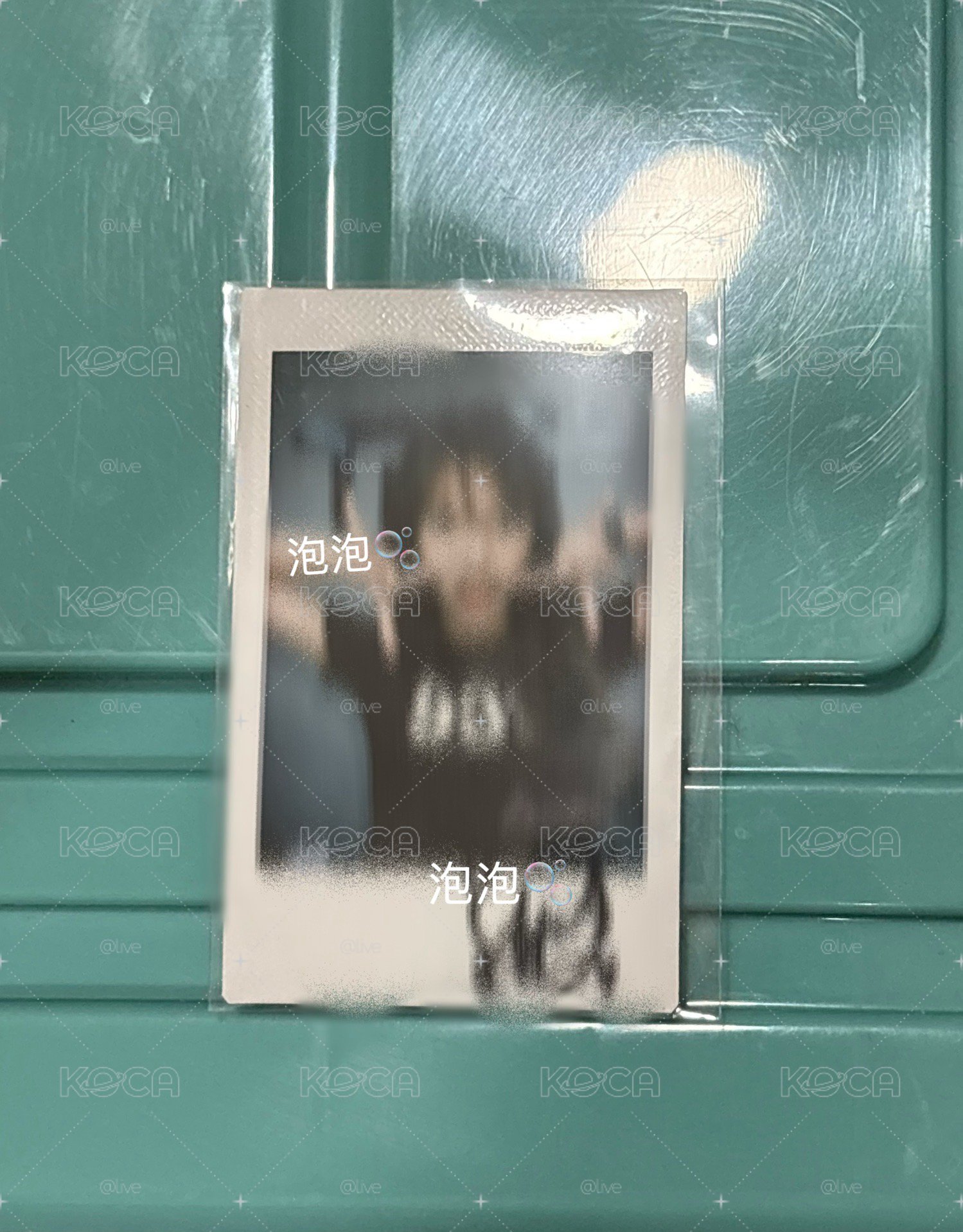 采甄單人親簽拍立得
