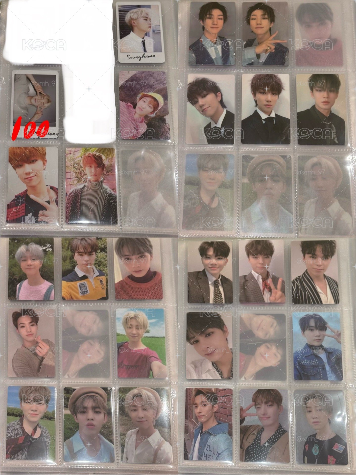 SEVENTEEN 大隊/分隊 專輯小卡盤