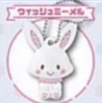 T-ARTS三麗鷗扁扁公仔fancy篇 Takara Tomy Arts 吊飾 許願兔扁扁吊飾扭蛋