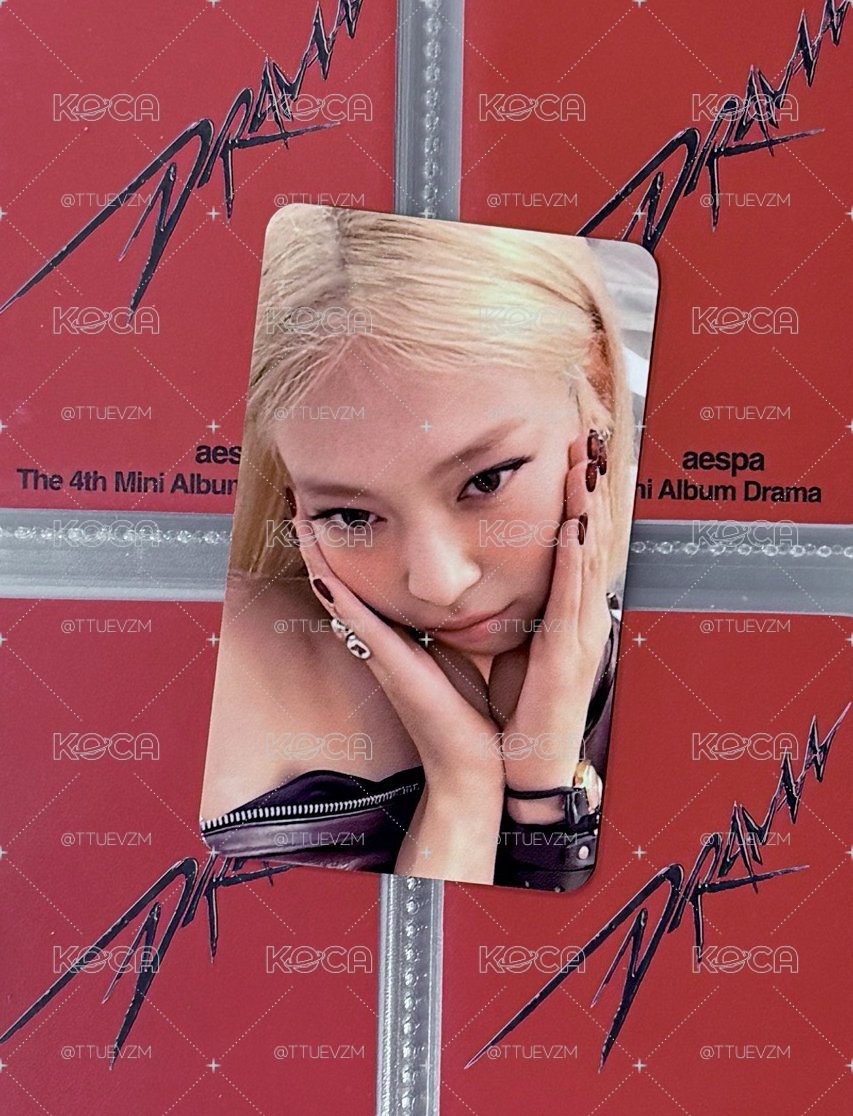 JENNIE MANTRA金髮打歌卡