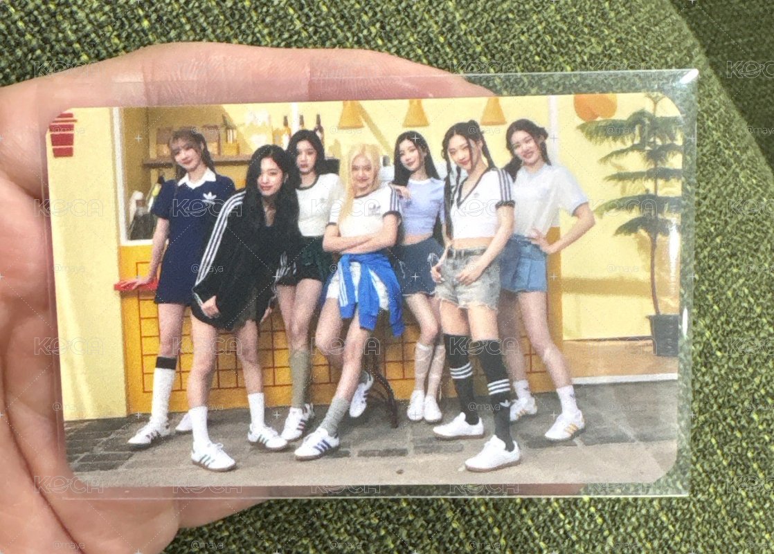 BABYMONSTER adidas 愛迪達代言卡 團體卡 愛迪達團卡