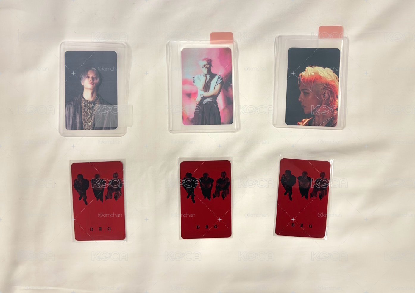 BIGBANG 場週滿額卡 （整套）