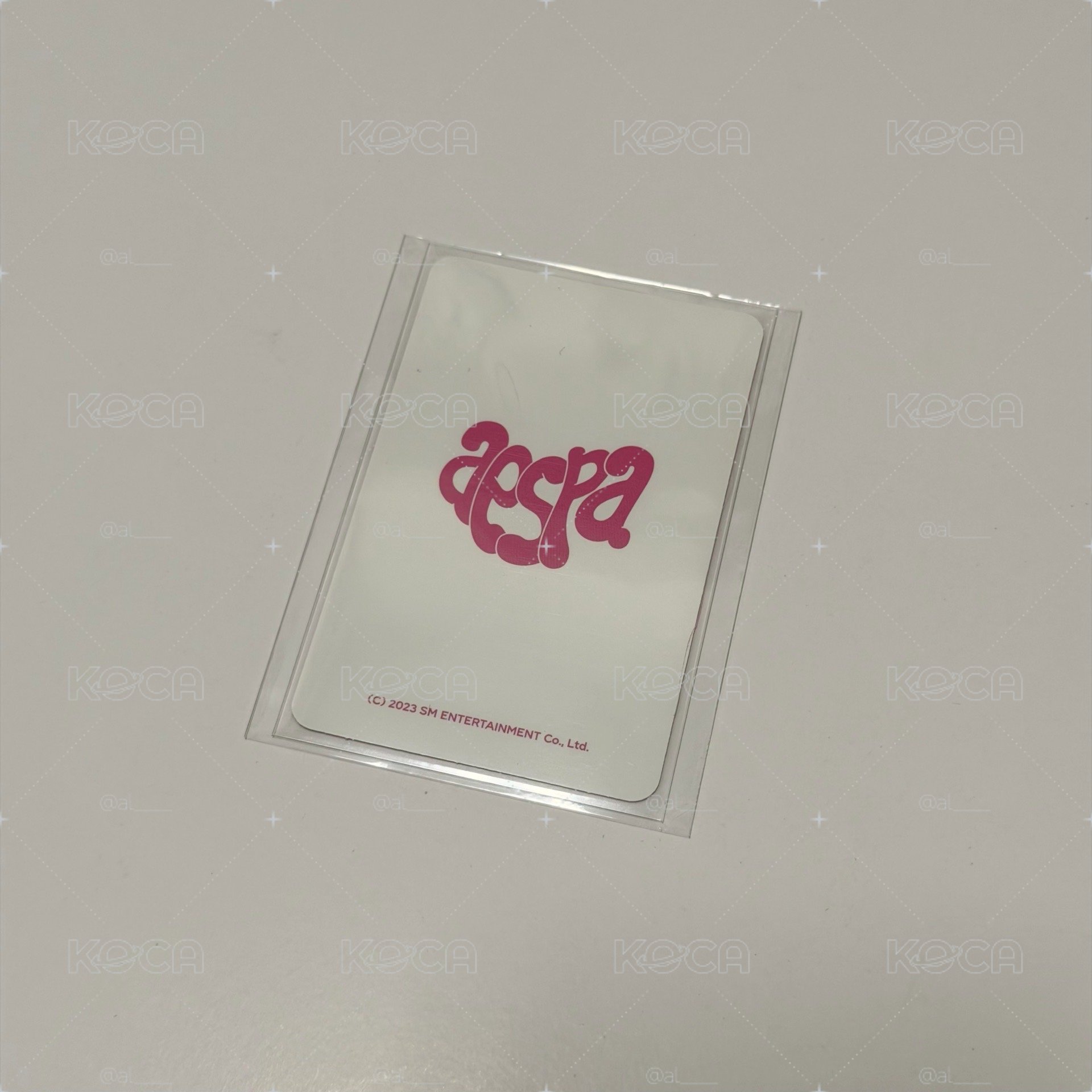 aespa Winter Come to my illusion 隨機卡 官拍粉版冬