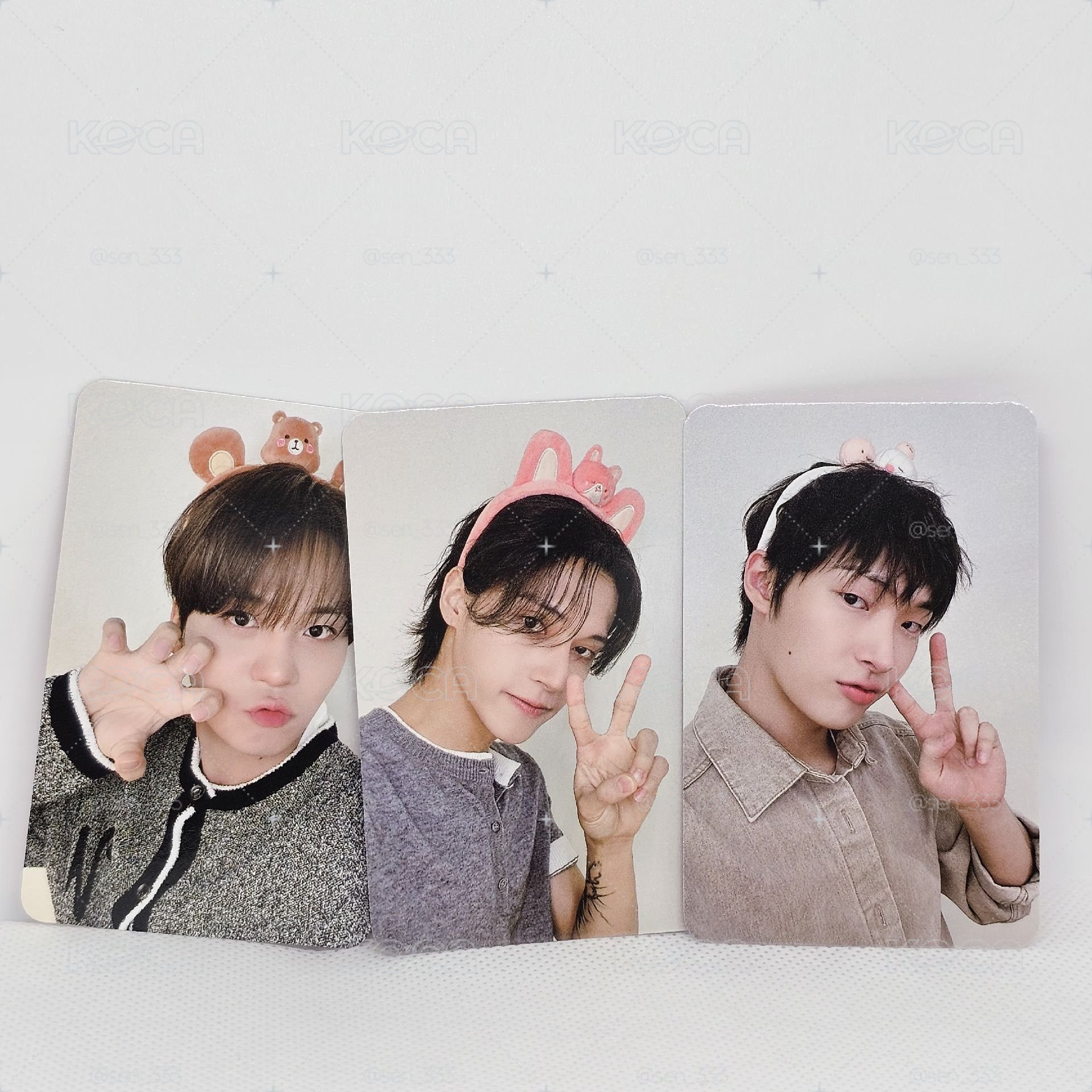 （合售）Kpopstore LD 榮 / 鍾 / 旼 角色梯子 ver 單卡（可加購PB專輯）