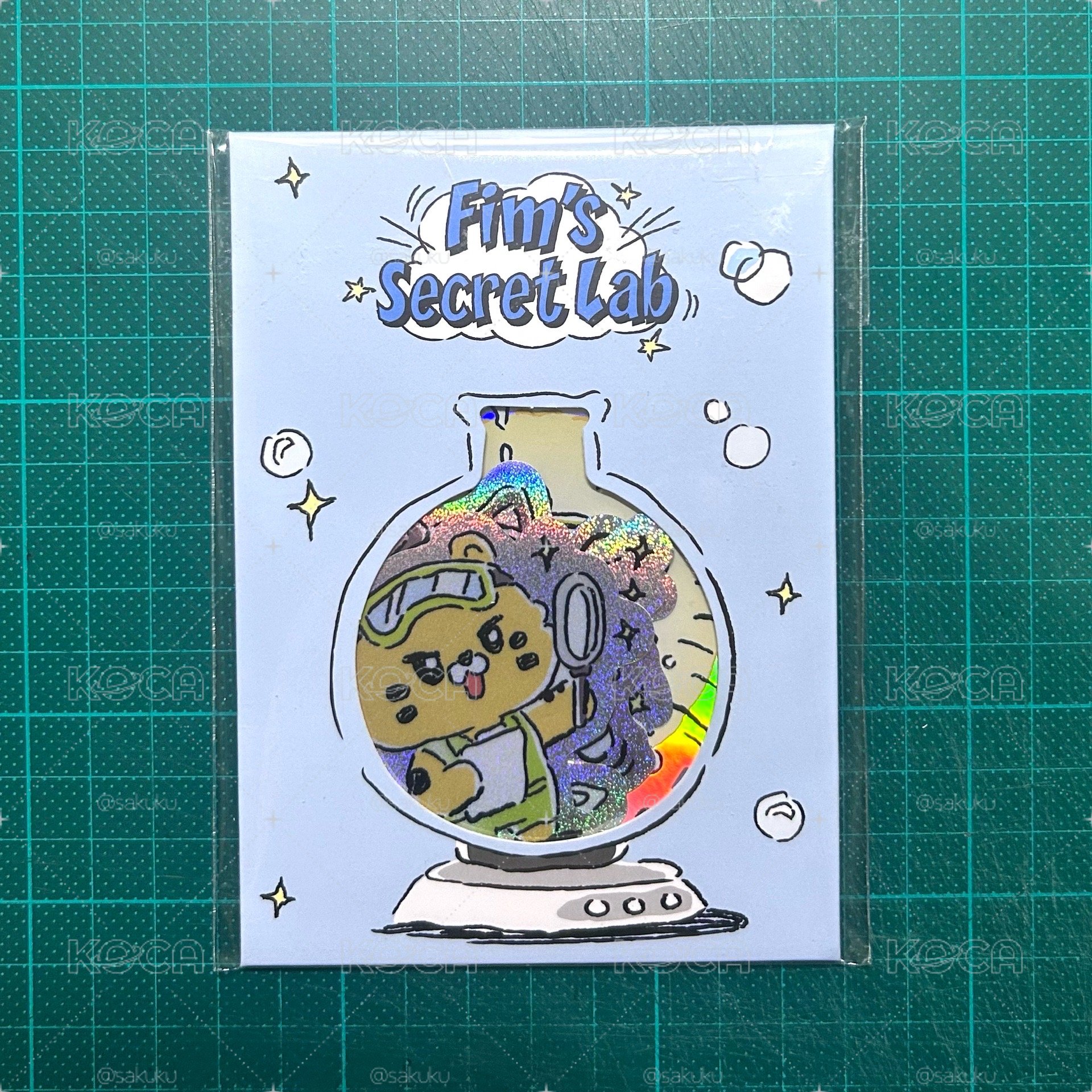 FIM'S SECRET LAB 貼紙 BIG STICKER SET