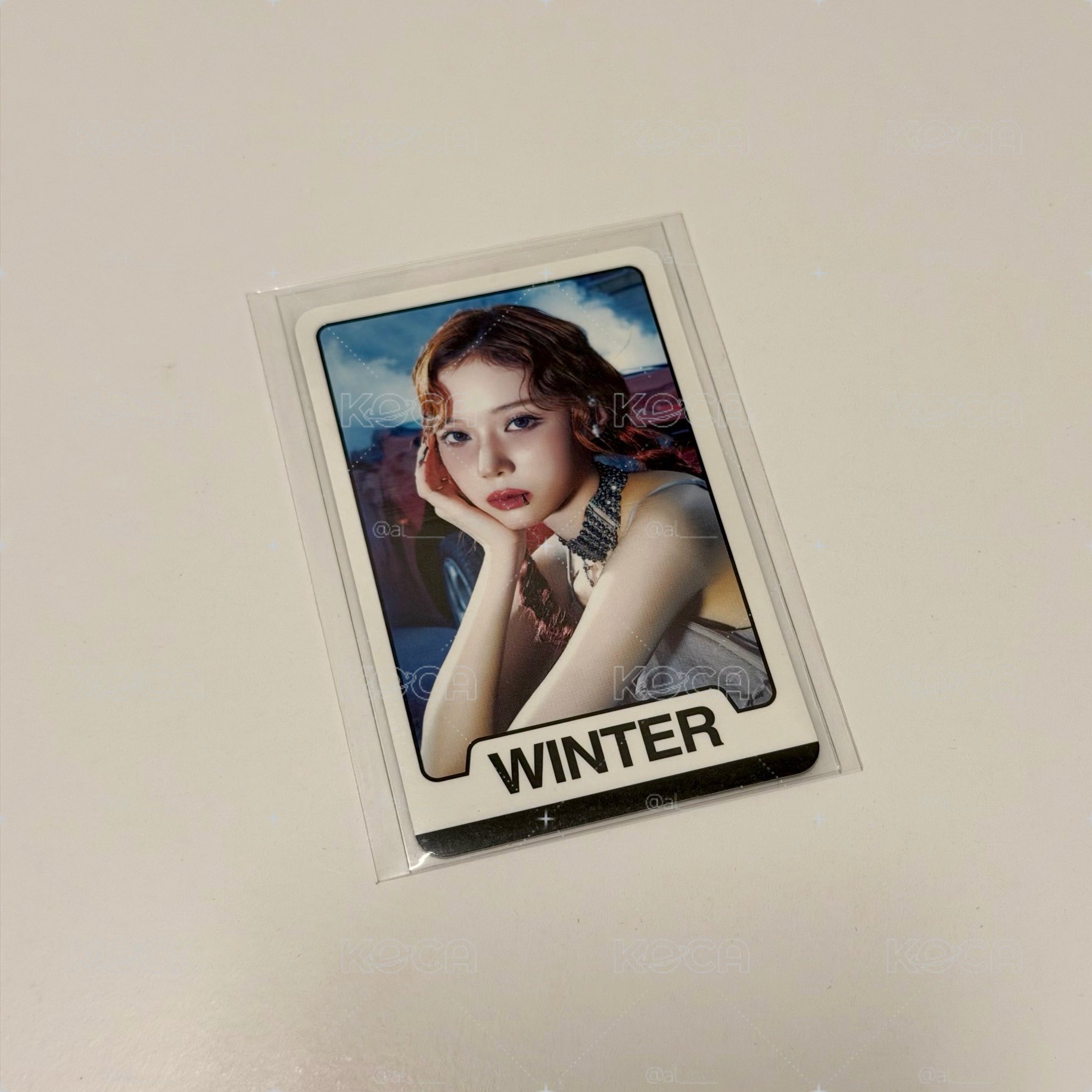 aespa Winter Drama 隨機卡A版官拍