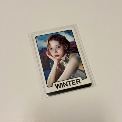 aespa Winter Drama 隨機卡A版官拍