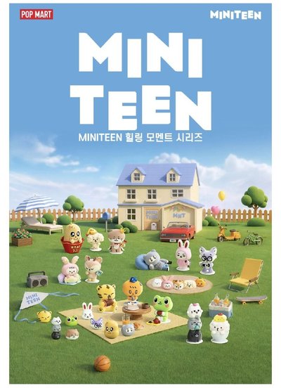 miniteen聯名popmart
