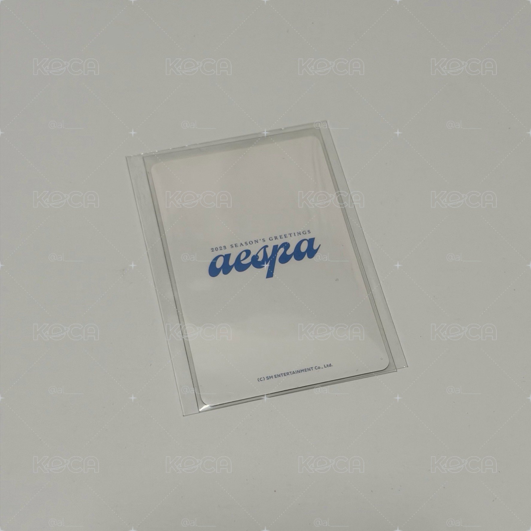 aespa Winter 2023 Season’s greetings 23年曆卡固配卡 皇冠冬