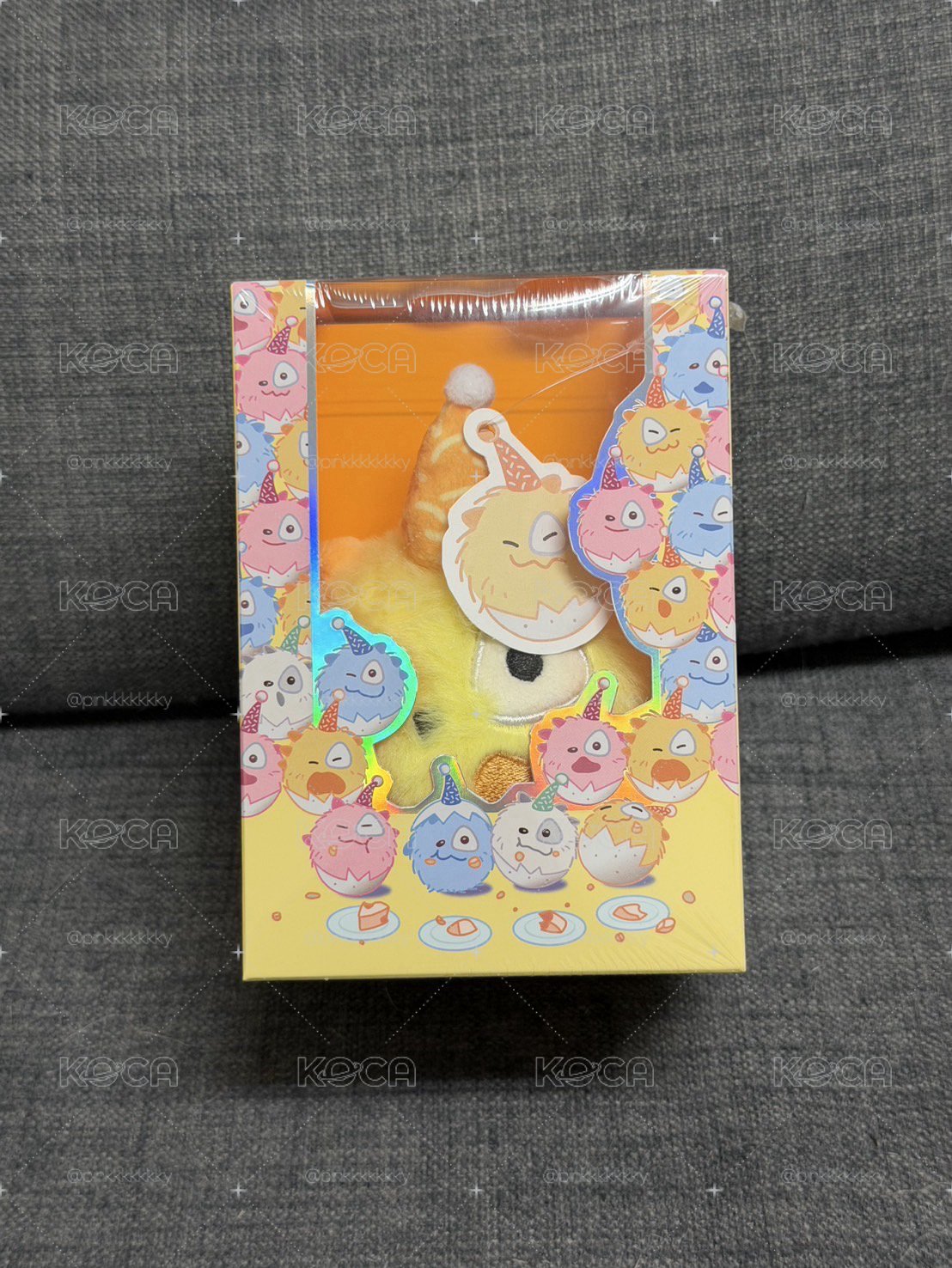黃色生日球專