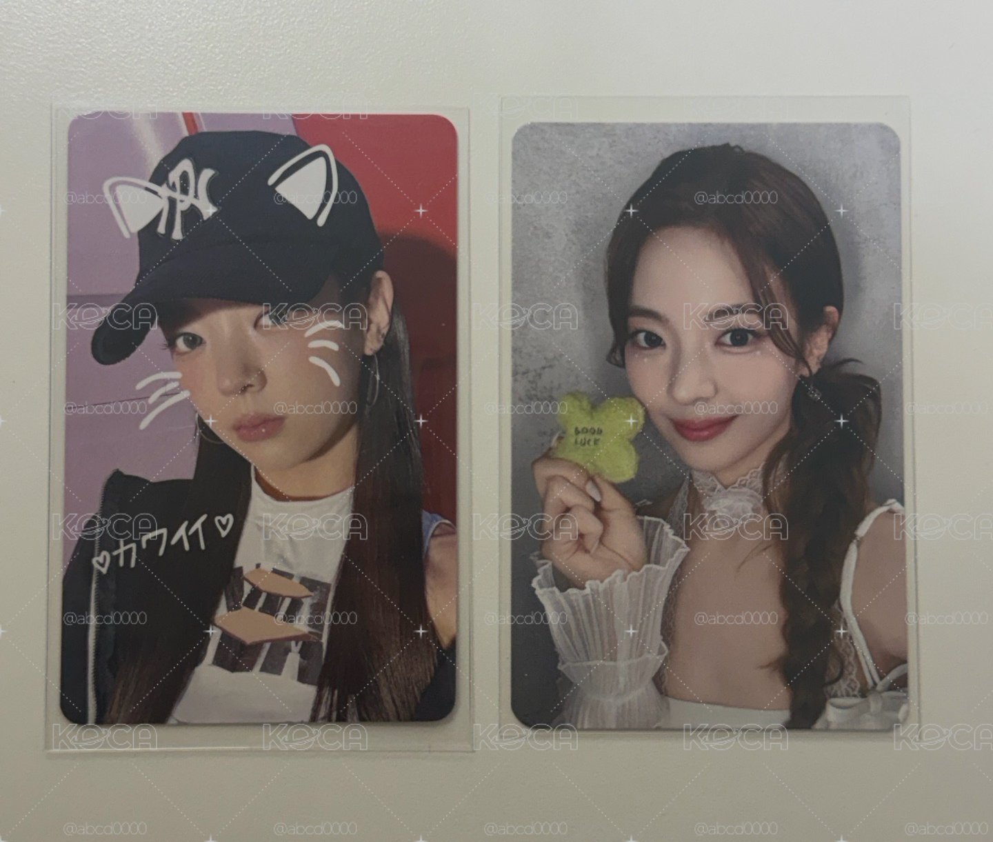 ITZY LIA 中文卡背