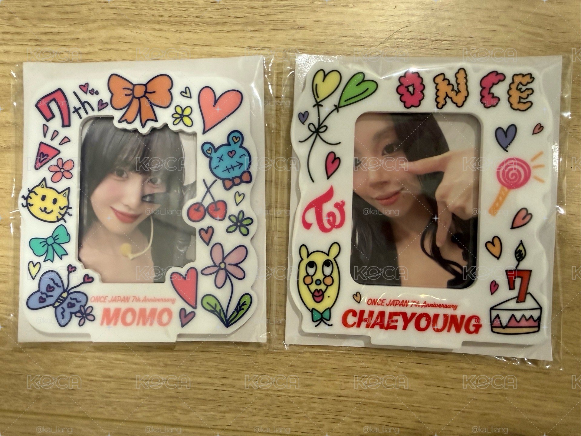 Twice OJ七週年 JYP JAPAN 立牌  momo 彩瑛