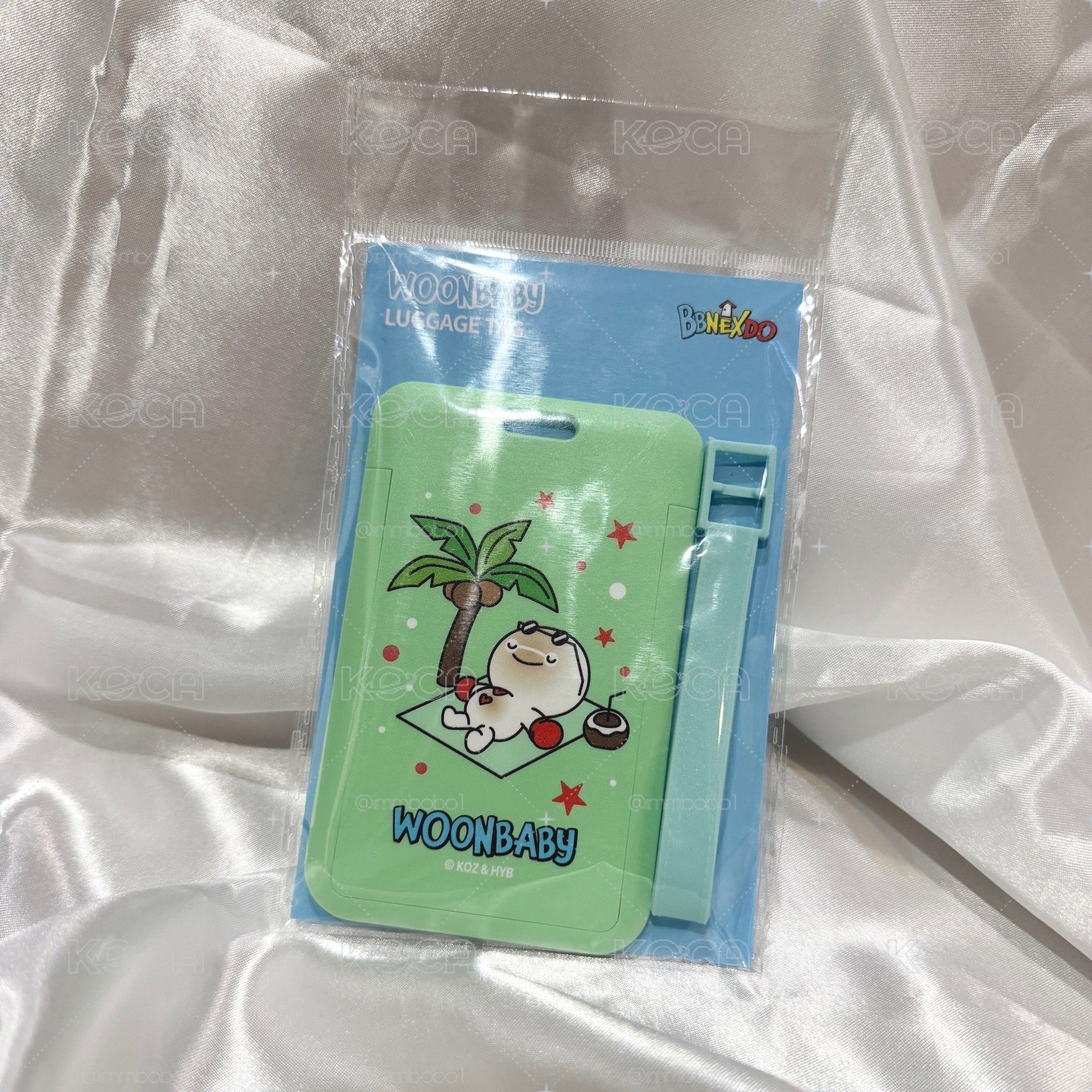 BBNEXDO｜WOONBABY 行李吊牌 全新未拆