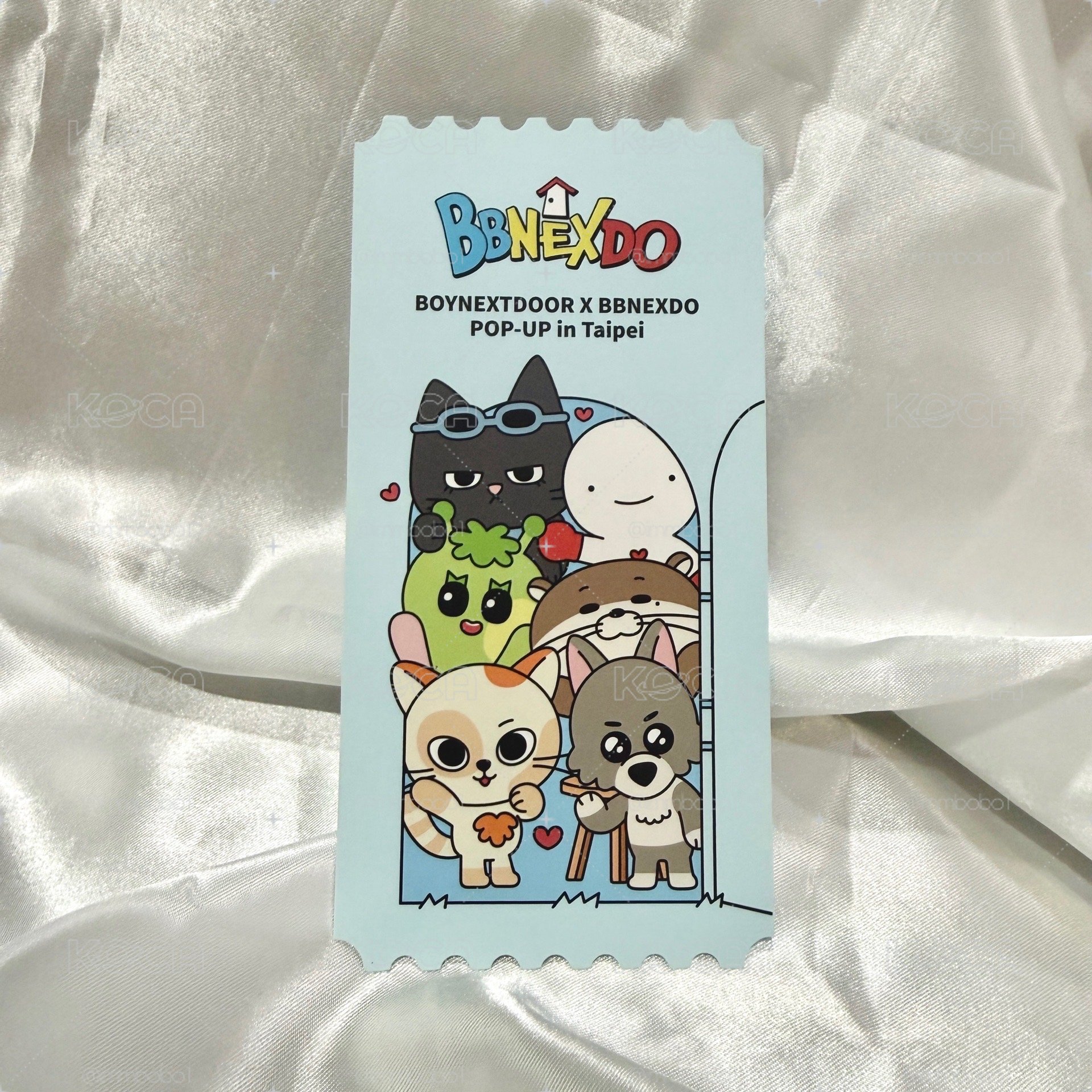 BBNEXDO|台北限定 入場票根