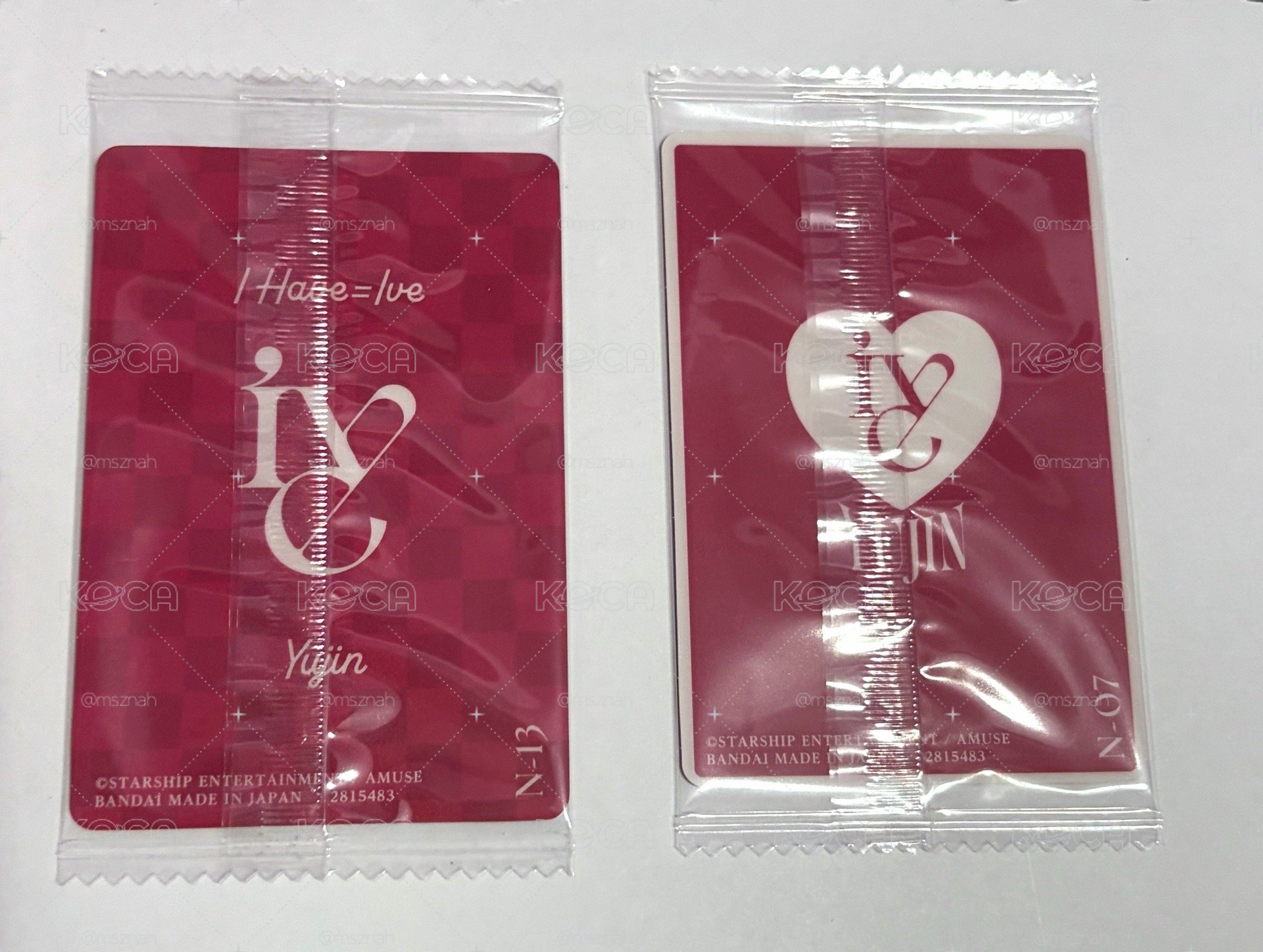 安俞真 萬代第二彈餅乾卡 合售