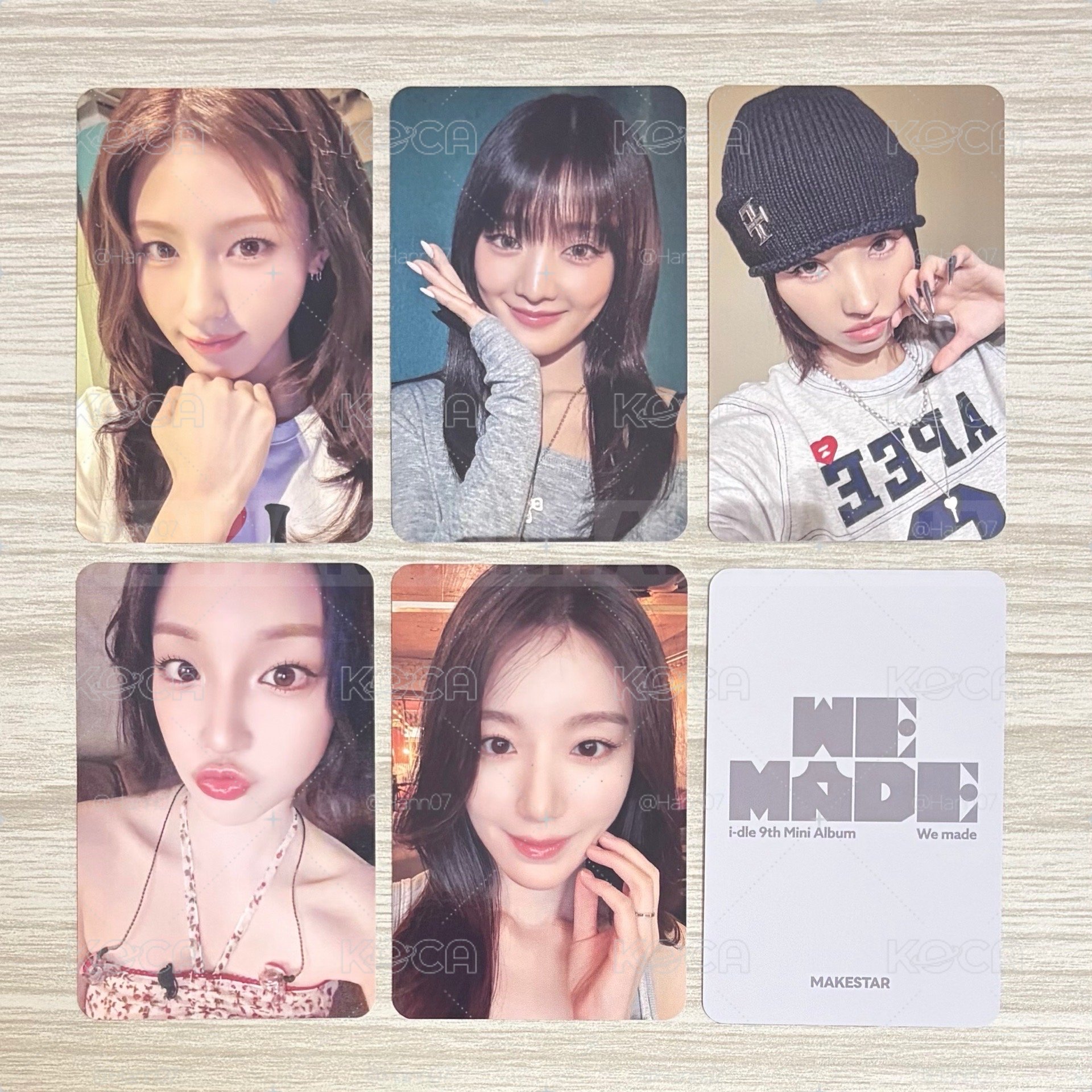i-dle ms5.0 線上 單成員單卡