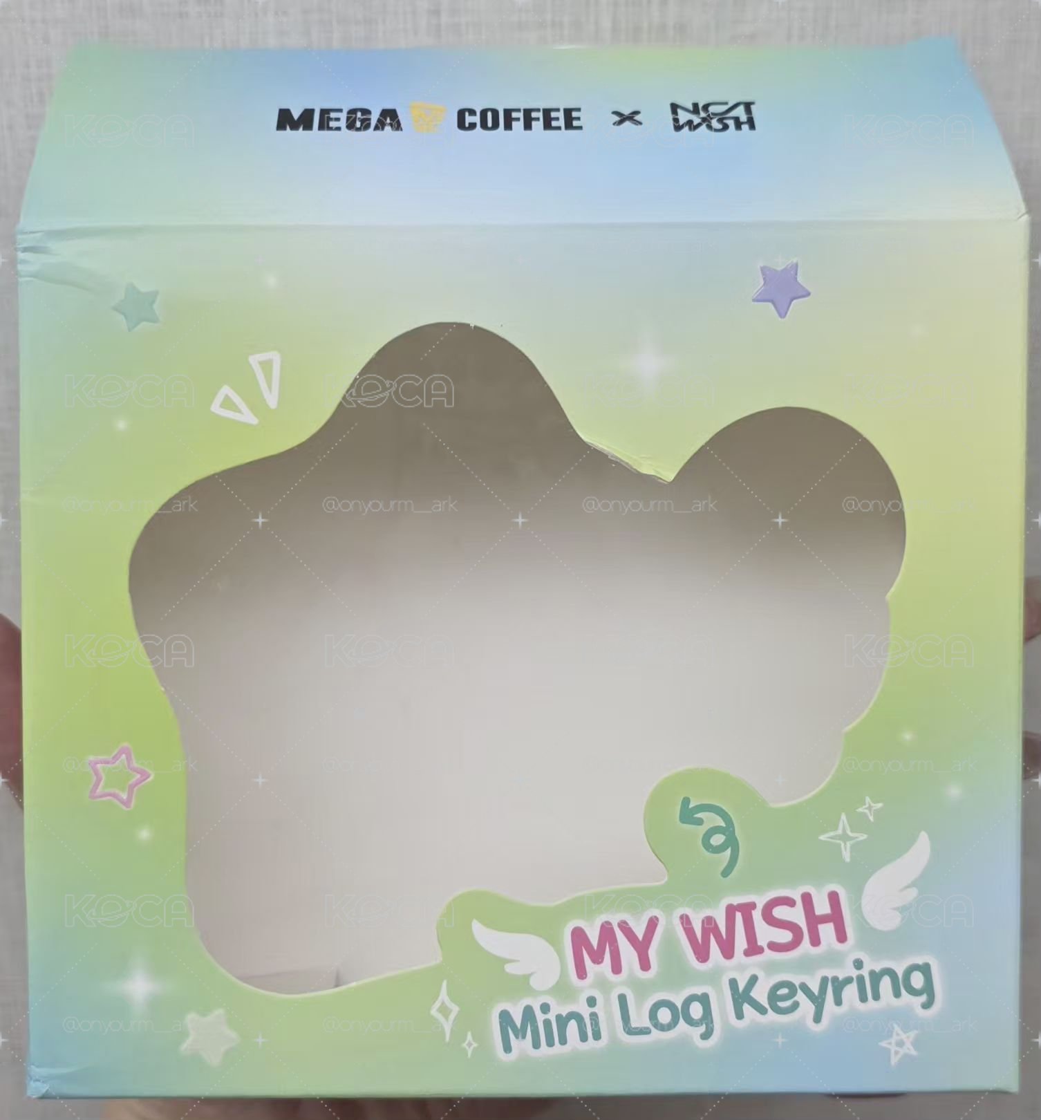MEGA커피 鑰匙圈吊飾 mini log