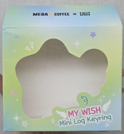 MEGA커피 鑰匙圈吊飾 mini log