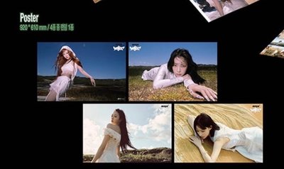 MY WORLD 卷狀超大海報 NINGNING 920*610mm