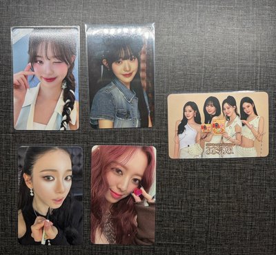 女團小卡 （IVE/ITZY/aespa）