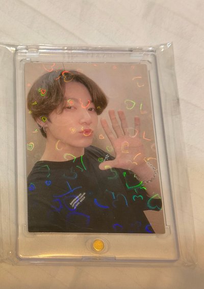 MAGIC SHOP 日咖 會員禮卡 續會卡 鐳射愛心閃 JK 田柾國