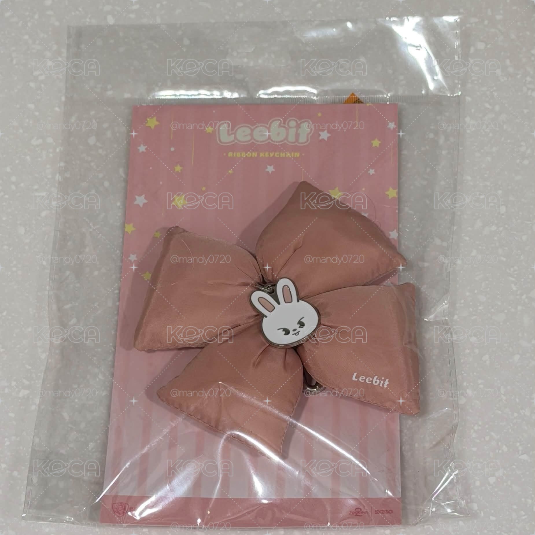 (未拆現貨）Leebit公仔+零錢包+蝴蝶結吊飾