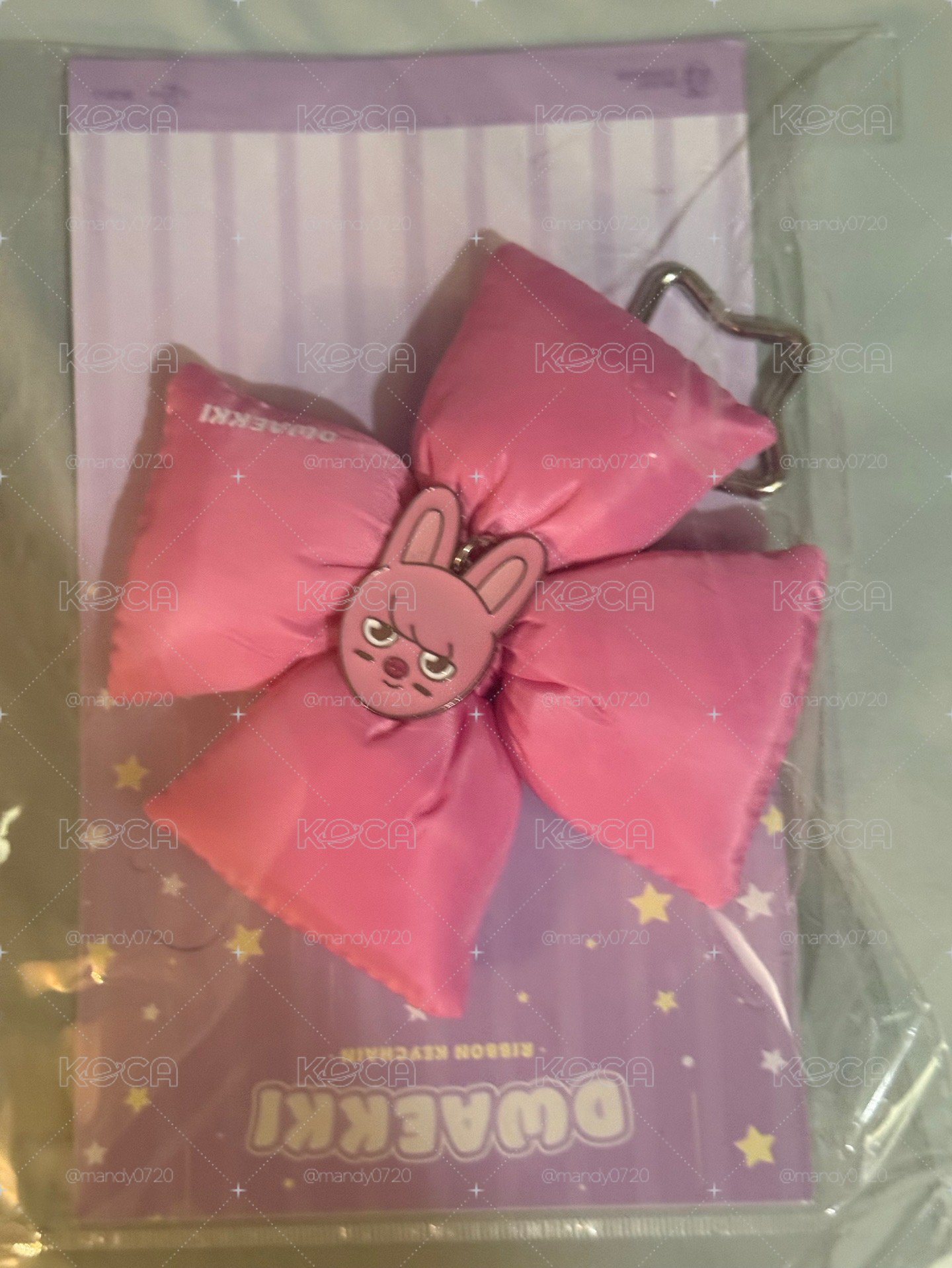 (未拆現貨）DWAEKKI燈箱+徽章+鑰匙圈+蝴蝶結吊飾（贈會員禮小卡證件照）