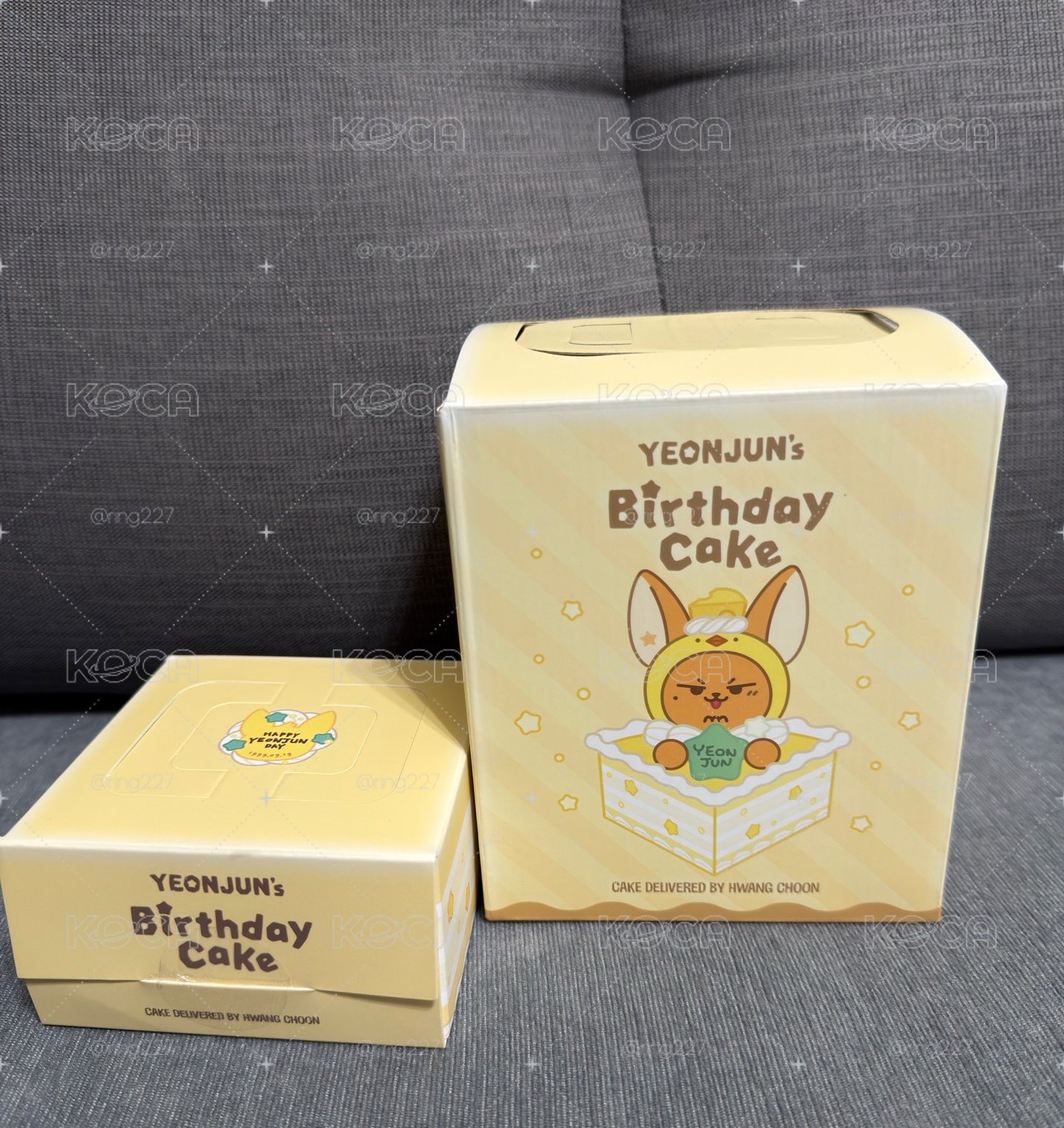 ［全新現貨速出］然竣生日禮 黃春錄音零錢包吊飾