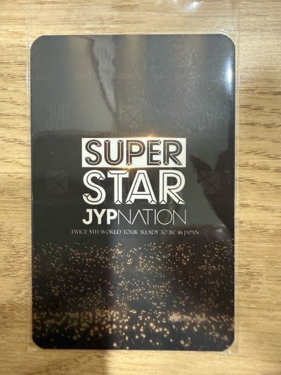 Twice 子瑜 SUPERSTAR 遊戲卡 RTB JP