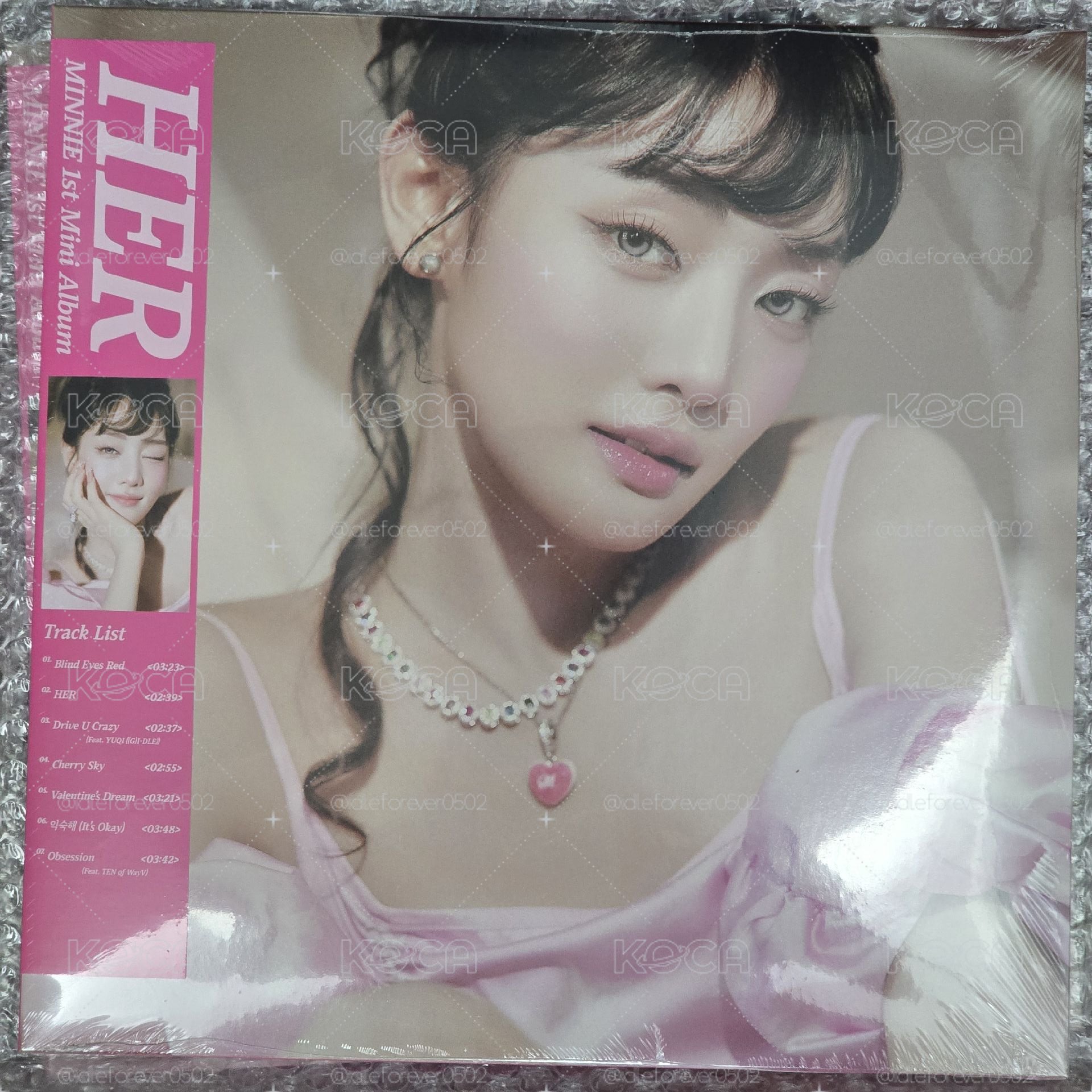 米妮 solo1 HER 彩膠唱片 二販 再版 LP