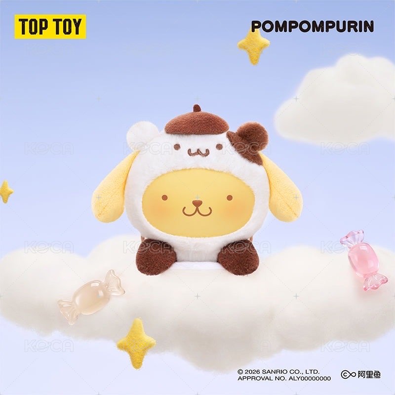 TOP TOY 三麗鷗家族蜜語貼貼毛絨掛飾