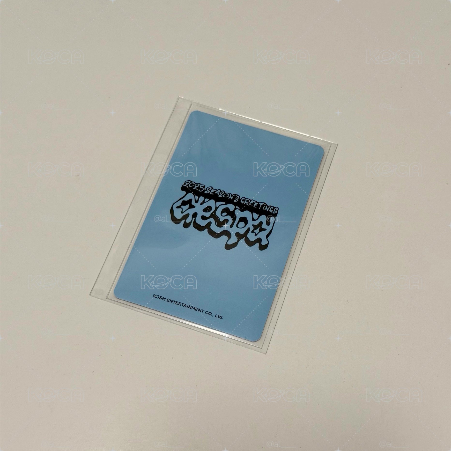 aespa Winter Season’s greetings 2025 am特典卡