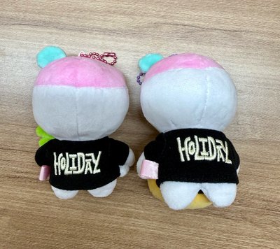 夏日MINITEEN 鑰匙圈吊飾 寛套頭娃 ➕fm  HOLIDAY 章魚燒蹦蹦、大蔥蹦蹦