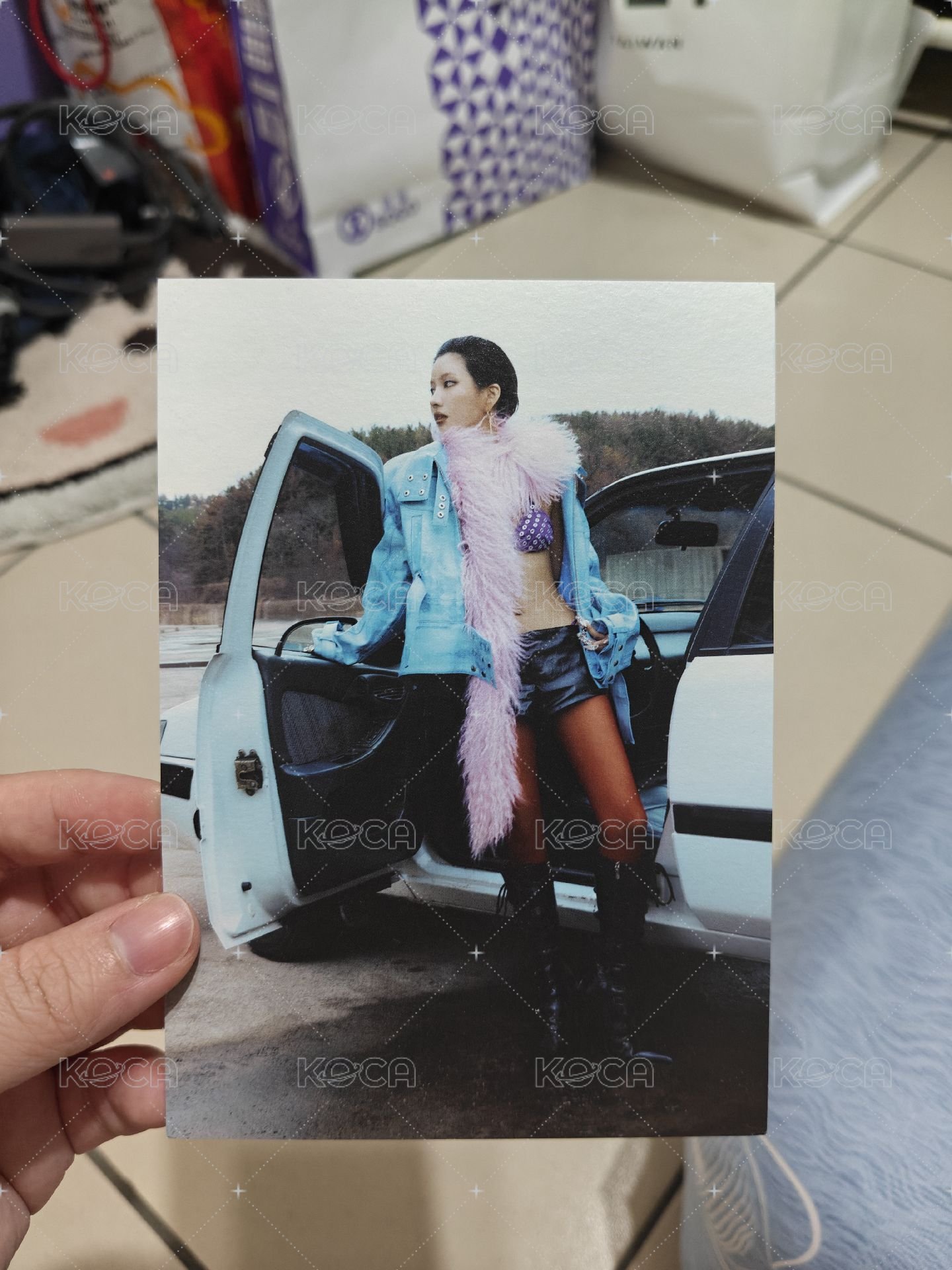 迷八明信片，滿500送