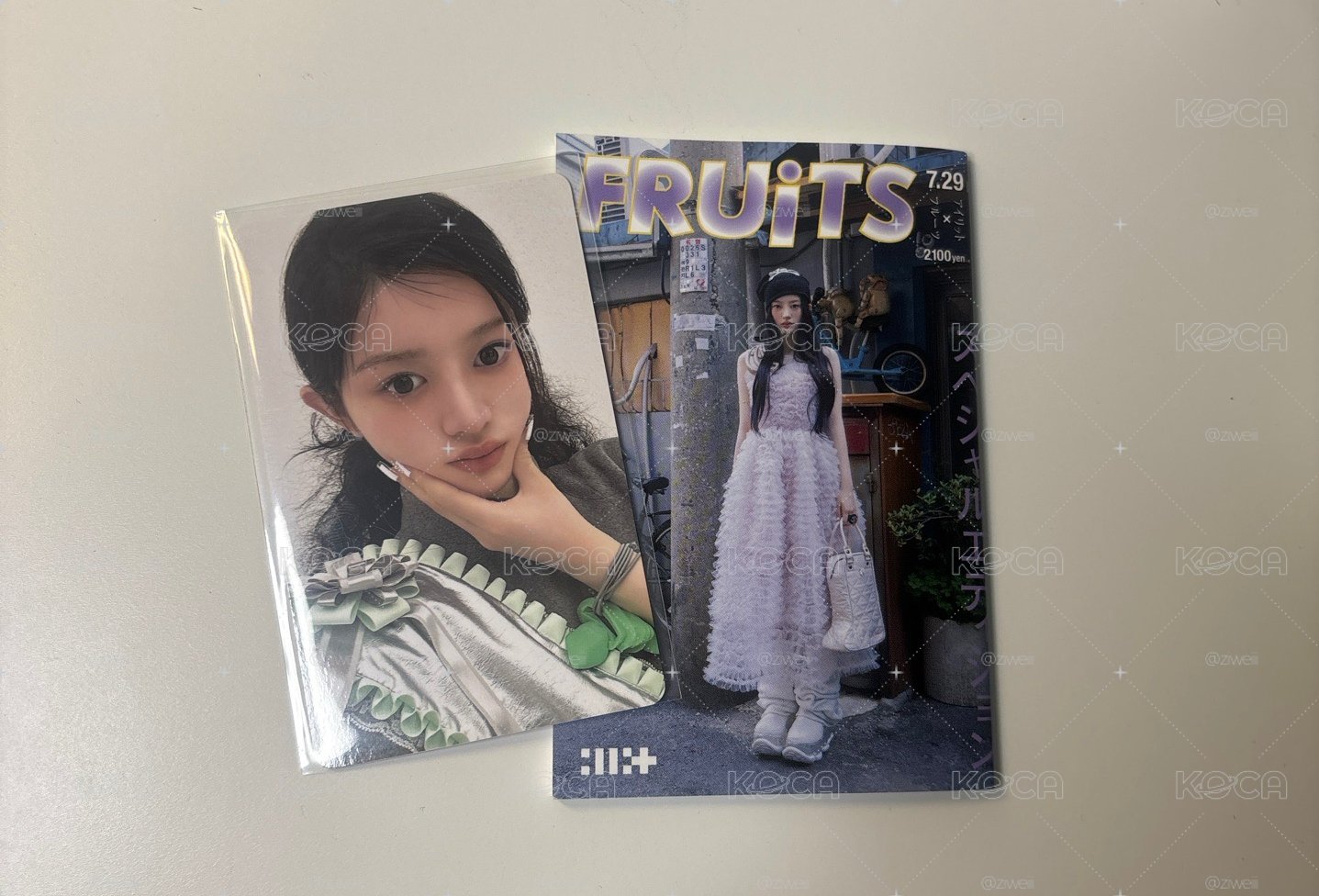 minju 日專塔店捏臉幸運卡➕日咖筆記本