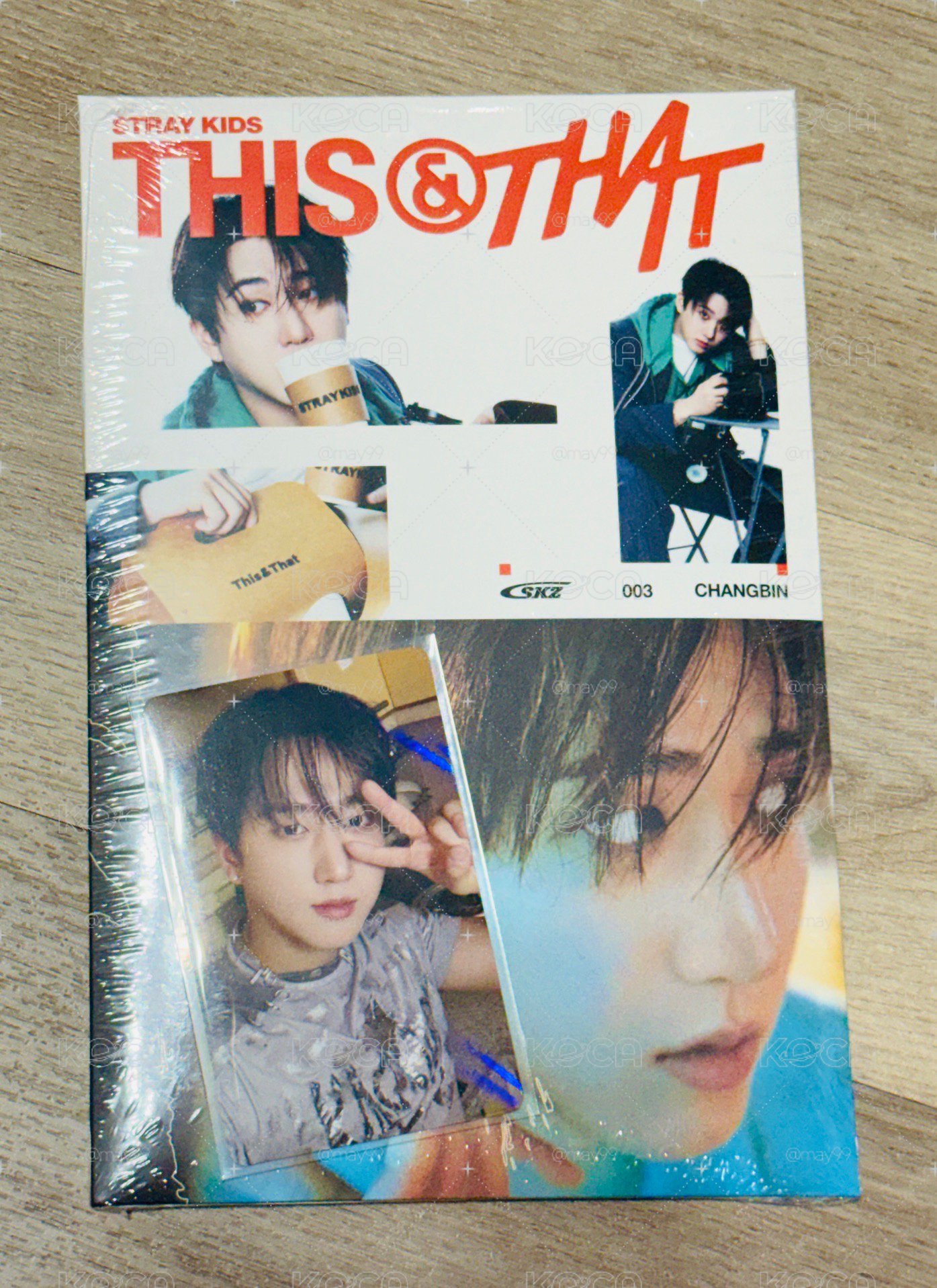 This&that 彬單封(未拆)+hmv閃卡彬