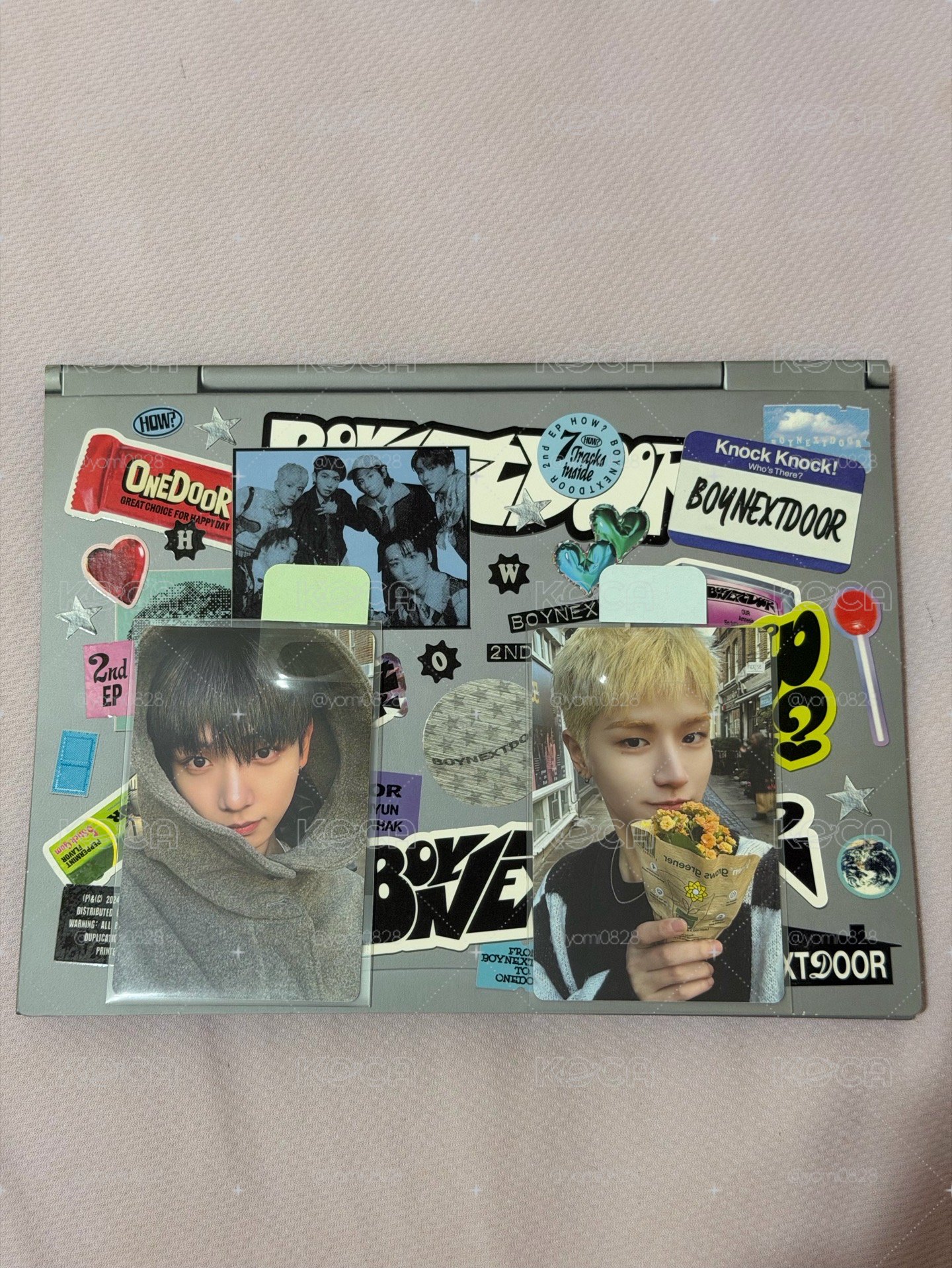 BOYNEXTDOOR how sticker版 單封 明宰鉉貼紙