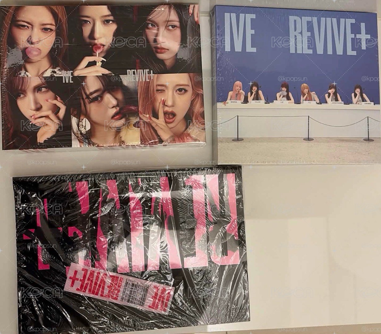 IVEREVIVE+專輯】IVE REVIVE+ 未拆專1套3版- KOCA小卡周邊交易平台