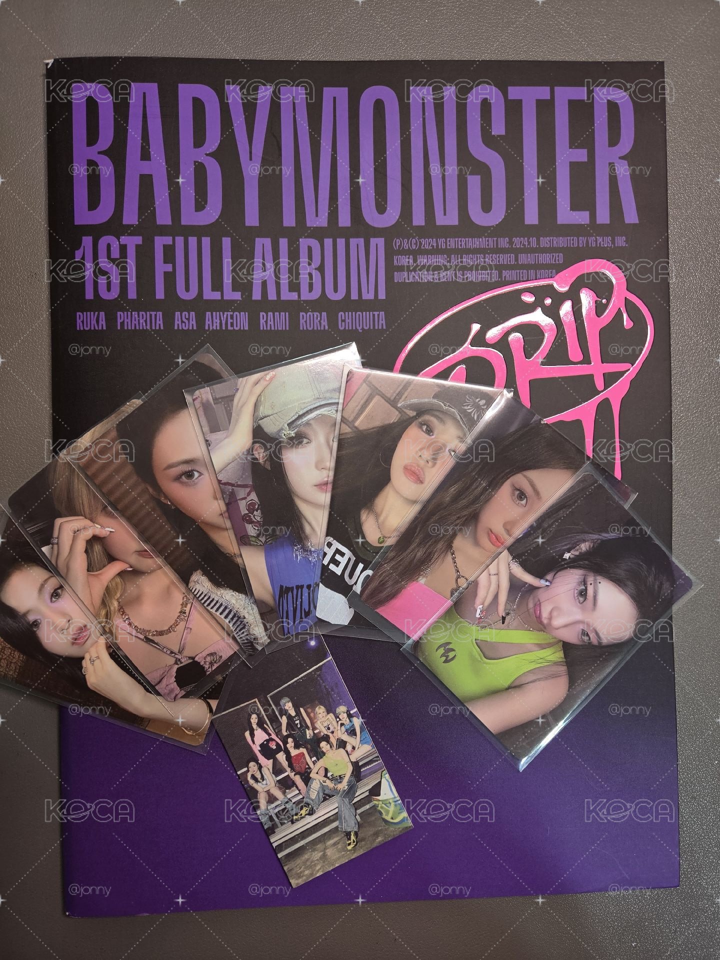 BABYMONSTER DRIP藍/紫版全專